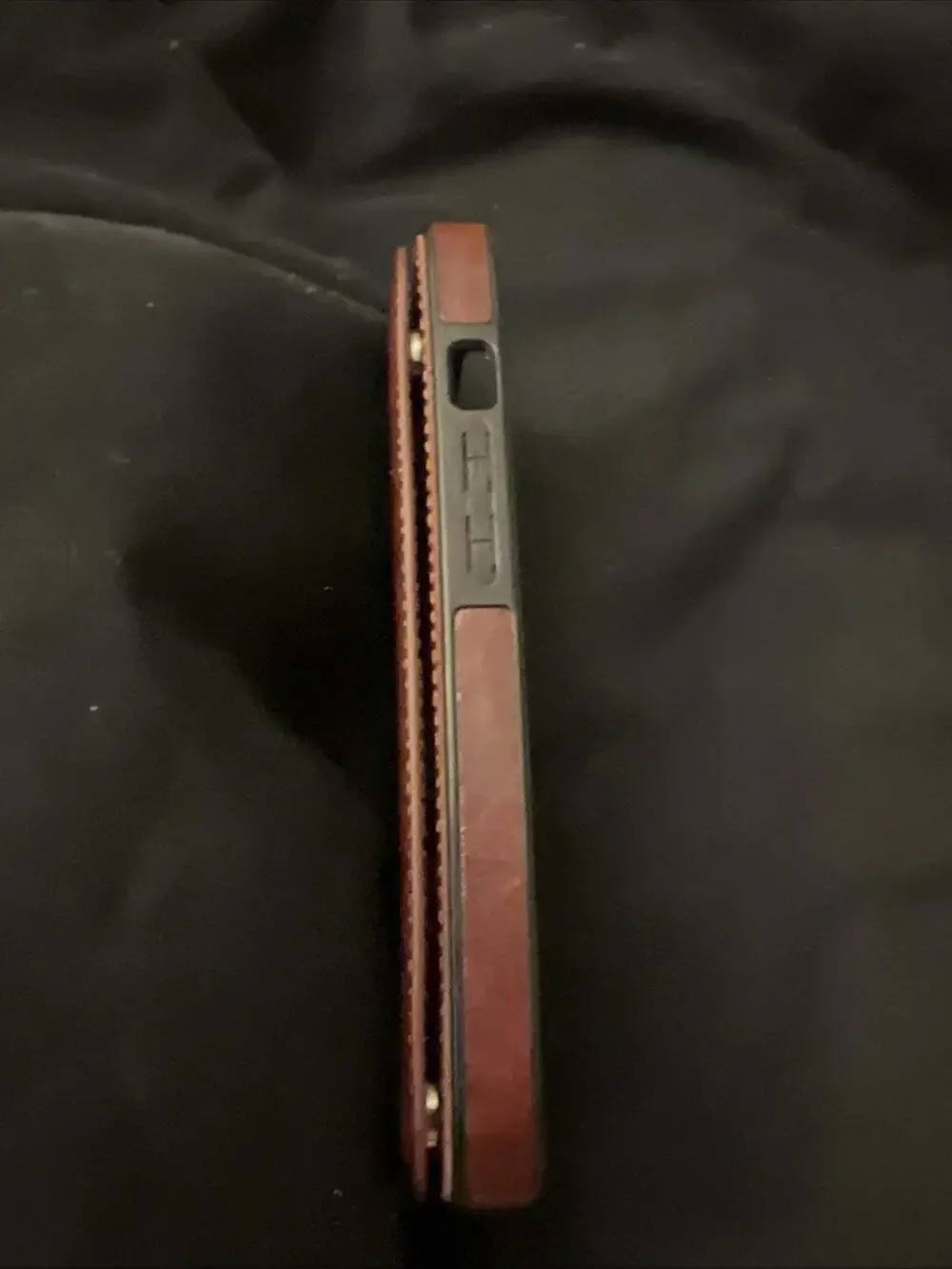 iPhone 15 Case Leather Wallet Case Card Holder W/ Magnetic Closure Brown Stylish